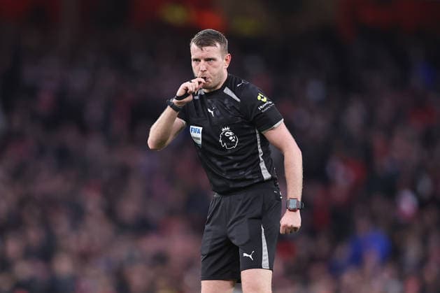 7th February 2026; Emirates Stadium, London, England; Premier League Football, Arsenal versus Sunderland; referee Sam Barrott  KatiexChan