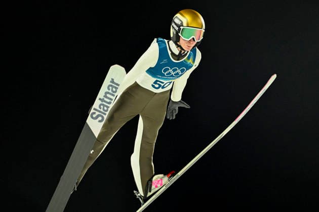 LKS 20260207 Nika Prevc of Slovenia during the trial round of women s Ski jumping, Skispringen, Ski, nordisch Normal Hill Individual event at the Milano Cortina Winter Olympics in Predazzo Ski Jumping Stadium on February 7, 2026. - RONI REKOMAA Tesero Italy lEyQUREASKo  Copyright: xRonixRekomaax lEyQUREASKo