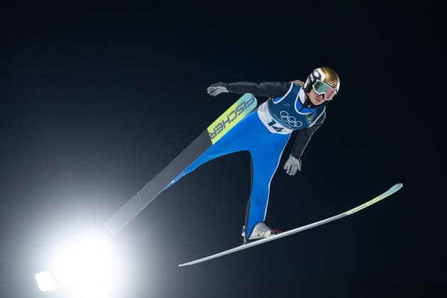 KORHONEN Minja (Finnland), ITA, Olympische Spiele Milano Cortina 2026, Olympia, Skispringen, Normalschanze Einzel Damen, 07.02.2026 ITA, Olympische Spiele Milano Cortina 2026, Olympia, Skispringen, Normalschanze Einzel Damen, 07.02.2026 Predazzo *** KORHONEN Minja Finland , ITA, Olympic Games Milano Cortina 2026, Olympic Games, Ski Jumping, Normal Hill Individual Women, 07 02 2026 ITA, Olympic Games Milano Cortina 2026, Olympic Games, Ski Jumping, Normal Hill Individual Women, 07 02 2026 Predazzo Copyright: xEibner-Pressefoto Memmlerx EP_MMR