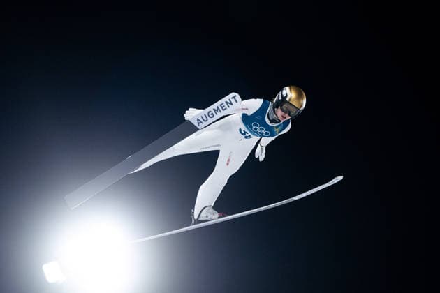 MUEHLBACHER Julia (Oesterreich), ITA, Olympische Spiele Milano Cortina 2026, Olympia, Skispringen, Normalschanze Einzel Damen, 07.02.2026 ITA, Olympische Spiele Milano Cortina 2026, Olympia, Skispringen, Normalschanze Einzel Damen, 07.02.2026 Predazzo *** MUEHLBACHER Julia Oesterreich , ITA, Olympic Games Milano Cortina 2026, Olympia, Ski Jumping, Normal Hill Individual Women, 07 02 2026 ITA, Olympic Games Milano Cortina 2026, Olympia, Ski Jumping, Normal Hill Individual Women, 07 02 2026 Predazzo Copyright: xEibner-Pressefoto Memmlerx EP_MMR