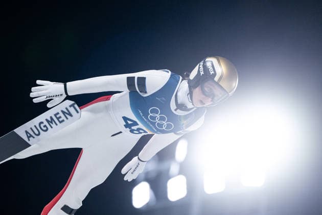 EDER Lisa (Oesterreich), ITA, Olympische Spiele Milano Cortina 2026, Olympia, Skispringen, Normalschanze Einzel Damen, 07.02.2026 ITA, Olympische Spiele Milano Cortina 2026, Olympia, Skispringen, Normalschanze Einzel Damen, 07.02.2026 Predazzo *** EDER Lisa Oesterreich , ITA, Olympic Games Milano Cortina 2026, Olympic Games, Ski Jumping, Normal Hill Individual Women, 07 02 2026 ITA, Olympic Games Milano Cortina 2026, Olympic Games, Ski Jumping, Normal Hill Individual Women, 07 02 2026 Predazzo Copyright: xEibner-Pressefoto Memmlerx EP_MMR