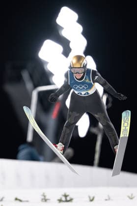 OLYMPICS - Winter Olympic Games, Olympische Spiele, Olympia, OS Milano Cortina 2026 VAL DI FIEMME,ITALY,07.FEB.26 - OLYMPICS, Ski jumping, Skispringen, Ski, nordisch - Winter Olympic Games Milano Cortina 2026, individual, normal hill, women. Image shows Agnes Reisch (GER).  GEPAxpictures xOliverxLerch