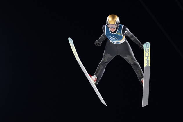 OLYMPICS - Winter Olympic Games, Olympische Spiele, Olympia, OS Milano Cortina 2026 VAL DI FIEMME,ITALY,07.FEB.26 - OLYMPICS, Ski jumping, Skispringen, Ski, nordisch - Winter Olympic Games Milano Cortina 2026, individual, normal hill, women. Image shows Agnes Reisch (GER).  GEPAxpictures xOliverxLerch