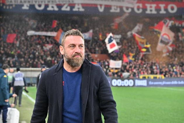 Foto IPP Felice De Martino Genova 07 02 2026 Calcio Campionato di Serie A 2025 2026 Genoa-Napoli nella foto Daniele De Rossi allenatore del Genoa - Italy Photo Press - World Copyright italy ITALY  Copyright: xR4924_italyphotopressx