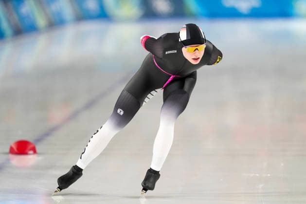 2026-02-07 - Milano Cortina 2026 Winter Olympics 3000m Women MILAN, ITALY - FEBRUARY 7: Josie Hofmann of Germany during the Milano Cortina 2026 Winter Olympics at the Milano Speed skating, Eisschnelllauf Arena on February 7, 2026 in Milan, Italy Milan Milano Speed Skating Arena Italy Content not available for redistribution in The Netherlands directly or indirectly through any third parties. Copyright: xAndrexWeeningx