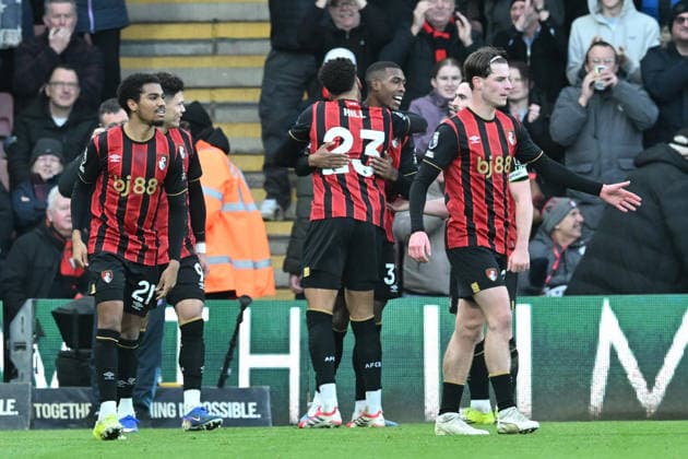 Bournemouth v Aston Villa, Premier League Goal 1-1 - Rayan (37) of AFC Bournemouth celebrates scoring the equalising goal during the Premier League match between Bournemouth and Aston Villa at the Vitality Stadium, Bournemouth, UK on 7 February 2026. Bournemouth Vitality Stadium Dorset UK Editorial use only DataCo restrictions apply See www.football-dataco.com , Copyright: xGrahamxHuntx PSI-23705-0183