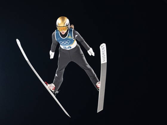 OLYMPICS - Winter Olympic Games, Olympische Spiele, Olympia, OS Milano Cortina 2026 VAL DI FIEMME,ITALY,07.FEB.26 - OLYMPICS, Ski jumping, Skispringen, Ski, nordisch - Winter Olympic Games Milano Cortina 2026, individual, normal hill, women. Image shows Juliane Seyfarth (GER).  GEPAxpictures xOliverxLerch