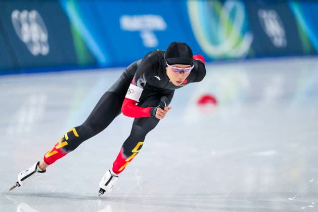 2026-02-07 - Milano Cortina 2026 Winter Olympics 3000m Women MILAN, ITALY - FEBRUARY 7: Binyu Yang of China during the Milano Cortina 2026 Winter Olympics at the Milano Speed skating, Eisschnelllauf Arena on February 7, 2026 in Milan, Italy Milan Milano Speed Skating Arena Italy Content not available for redistribution in The Netherlands directly or indirectly through any third parties. Copyright: xAndrexWeeningx
