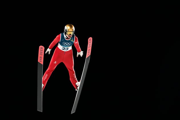 OLYMPICS - Winter Olympic Games, Olympische Spiele, Olympia, OS Milano Cortina 2026 VAL DI FIEMME,ITALY,07.FEB.26 - OLYMPICS, Ski jumping, Skispringen, Ski, nordisch - Winter Olympic Games Milano Cortina 2026, individual, normal hill, women. Image shows Sina Arnet (SUI).  GEPAxpictures xMatthiasxTrinkl