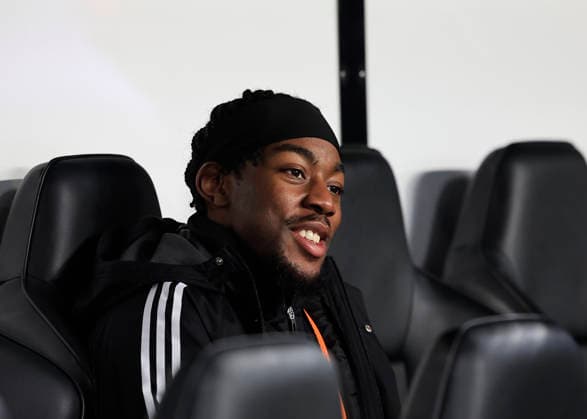 Newcastle United v Brentford Premier League Anthony Elanga of Newcastle United on the bench during the Premier League match at St. James s Park, Newcastle 07 02 2026 UK Newspapers OUT Copyright: xFredxPalmerx FIL-22936-0073