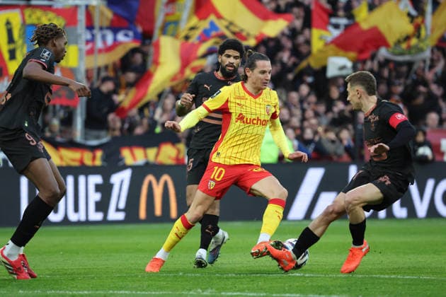 FOOTBALL : RC Lens vs Stade Rennais - Ligue 1 J21 - 07 02 2026 Florian THAUVIN (RC Lens) lors du match RC Lens vs Stade Rennais, Ligue 1 J21, stade Bollaert-Delelis, le 7 fÃ vrier 2026 - photo Laurent Sanson PsnewZ  Copyright: xLaurentxSANSONx xPsnewZx