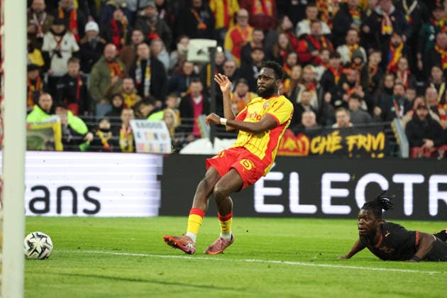 FOOTBALL : RC Lens vs Stade Rennais - Ligue 1 J21 - 07 02 2026 But de Odsonne EDOUARD (RC Lens) lors du match RC Lens vs Stade Rennais, Ligue 1 J21, stade Bollaert-Delelis, le 7 fÃ vrier 2026 - photo Laurent Sanson PsnewZ  Copyright: xLaurentxSANSONx xPsnewZx