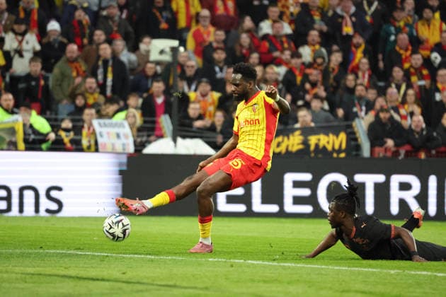 FOOTBALL : RC Lens vs Stade Rennais - Ligue 1 J21 - 07 02 2026 But de Odsonne EDOUARD (RC Lens) lors du match RC Lens vs Stade Rennais, Ligue 1 J21, stade Bollaert-Delelis, le 7 fÃ vrier 2026 - photo Laurent Sanson PsnewZ  Copyright: xLaurentxSANSONx xPsnewZx