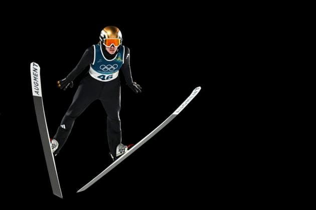 OLYMPICS - Winter Olympic Games, Olympische Spiele, Olympia, OS Milano Cortina 2026 VAL DI FIEMME,ITALY,07.FEB.26 - OLYMPICS, Ski jumping, Skispringen, Ski, nordisch - Winter Olympic Games Milano Cortina 2026, individual, normal hill, women. Image shows Selina Freitag (GER).  GEPAxpictures xMatthiasxTrinkl
