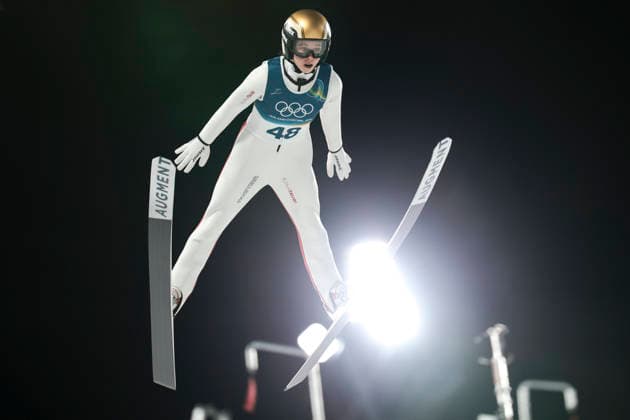OLYMPICS - Winter Olympic Games, Olympische Spiele, Olympia, OS Milano Cortina 2026 VAL DI FIEMME,ITALY,07.FEB.26 - OLYMPICS, Ski jumping, Skispringen, Ski, nordisch - Winter Olympic Games Milano Cortina 2026, individual, normal hill, women. Image shows Lisa Eder (AUT).  GEPAxpictures xMatthiasxTrinkl