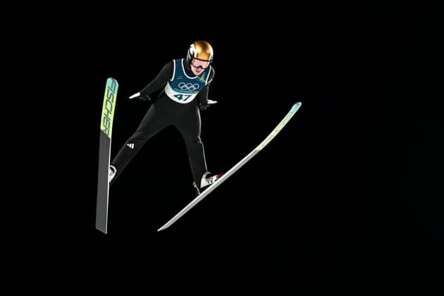 OLYMPICS - Winter Olympic Games, Olympische Spiele, Olympia, OS Milano Cortina 2026 VAL DI FIEMME,ITALY,07.FEB.26 - OLYMPICS, Ski jumping, Skispringen, Ski, nordisch - Winter Olympic Games Milano Cortina 2026, individual, normal hill, women. Image shows Anna Odine Stroem (NOR).  GEPAxpictures xMatthiasxTrinkl