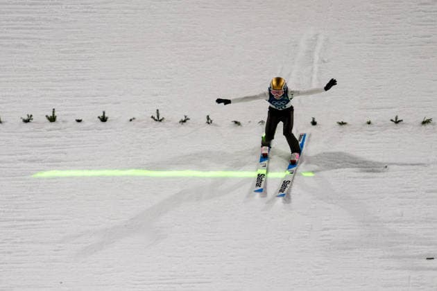 OLYMPICS - Winter Olympic Games, Olympische Spiele, Olympia, OS Milano Cortina 2026 VAL DI FIEMME,ITALY,07.FEB.26 - OLYMPICS, Ski jumping, Skispringen, Ski, nordisch - Winter Olympic Games Milano Cortina 2026, individual, normal hill, women. Image shows Nika Prevc (SLO).  GEPAxpictures xOliverxLerch