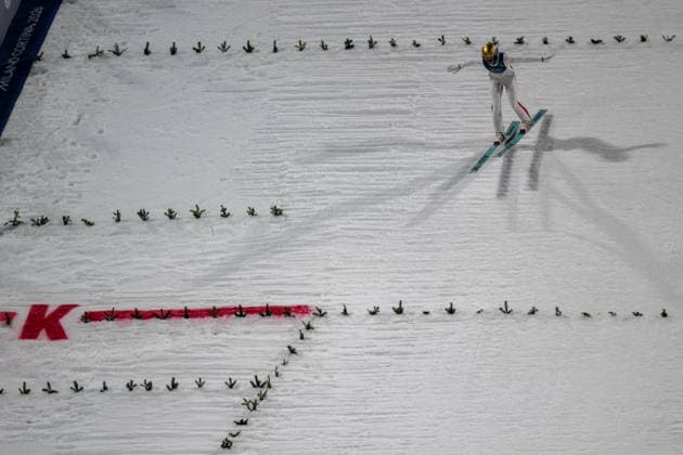 OLYMPICS - Winter Olympic Games, Olympische Spiele, Olympia, OS Milano Cortina 2026 VAL DI FIEMME,ITALY,07.FEB.26 - OLYMPICS, Ski jumping, Skispringen, Ski, nordisch - Winter Olympic Games Milano Cortina 2026, individual, normal hill, women. Image shows Lisa Eder (AUT).  GEPAxpictures xOliverxLerch