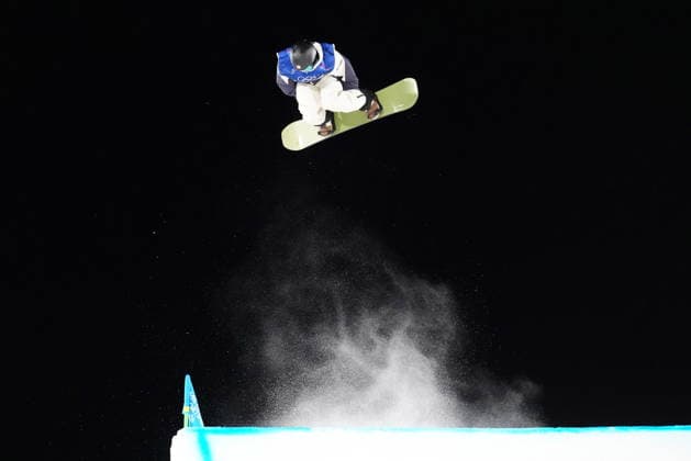 February 7, 2026, Livigno, Italy: Japan s Ryoma Kimata hits a jump during the men s snowboard big air final during the Milano Cortina 2026 Winter Olympic Games, Olympische Spiele, Olympia, OS in Livigno, Italy, Saturday, Feb. 7, 2026. Canada News - February 7, 2026  - ZUMAc35_ 20260207_zaf_c35_067 Copyright: xSeanxKilpatrickx