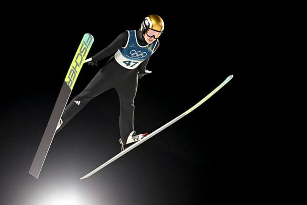 Anna Odine Ström of Norway during women s Ski jumping, Skispringen, Ski, nordisch Normal Hill Individual event at the Milano Cortina Winter Olympics in Predazzo Ski Jumping Stadium on February 7, 2026. - RONI REKOMAA Predazzo Italy PoQ30J7AyXs  Copyright: xRonixRekomaax PoQ30J7AyXs