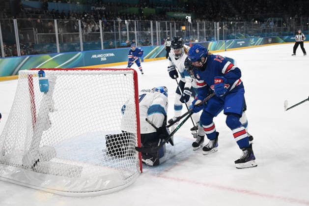February 7, 2026, Milano, Lombardia, Italy: Zumwinkle Grace (usa) during the Winter Olympic Games, Olympische Spiele, Olympia, OS Milano Cortina 2026, at the Milano Rho Ice hockey, Eishockey Arena, on February 7, 2026 in Milano, Italy Milano Italy - ZUMAm345 20260207_oly_m345_123 Copyright: xFedericoxManonix