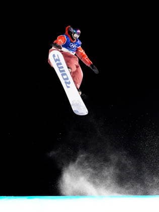 February 7, 2026, Livigno, Italy: Canada s Francis Jobin hits a jump during the men s snowboard big air final during the Milano Cortina 2026 Winter Olympic Games, Olympische Spiele, Olympia, OS in Livigno, Italy, Saturday, Feb. 7, 2026. Canada News - February 7, 2026  - ZUMAc35_ 20260207_zaf_c35_071 Copyright: xSeanxKilpatrickx