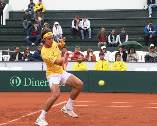 COPA DAVIS ECUADOR VS AUSTRALIA Quito, sabado 7de febrero del 2026 Copa Davis, primera ronda de clasificacion entre Ecuador vs. Australia, en el Quito Tenis Golf Club. Ãlvaro Guillen (ECU) vs Rinky Hijikata (BRA) Fotos : API Rolando Enriquez Quito Pichincha Ecuador Copyright: xROLANDOxENRIQUEZx