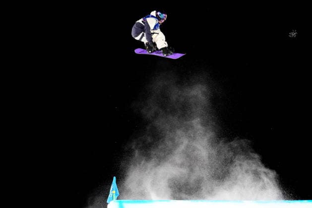 February 7, 2026, Livigno, Italy: Japan s Taiga Hasegawa hits a jump during the men s snowboard big air final during the Milano Cortina 2026 Winter Olympic Games, Olympische Spiele, Olympia, OS in Livigno, Italy, Saturday, Feb. 7, 2026. Canada News - February 7, 2026  - ZUMAc35_ 20260207_zaf_c35_072 Copyright: xSeanxKilpatrickx