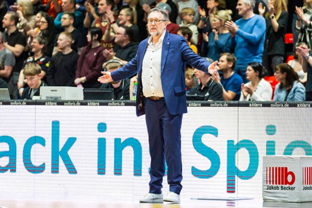 07.02.2026, xomx, Basketball easyCredit BBL Bundesliga, NINERS Chemnitz - MBC Syntainics Weißenfels v.l. Silvano Poropat Chemnitz