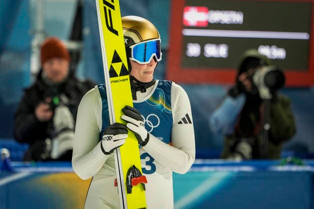 Winter Olympics in Milan Cortina 2026 Val di Fiemme 20260207. Norway s Silje Opseth during the 2nd round of the women s individual normal hill in the Predazzo Ski jumping, Skispringen, Ski, nordisch Stadium during the Winter Olympics in Milano Cortina 2026. Photo: Terje Pedersen NTB Val di Fiemme Norway EDITORIAL USE ONLY. RESTRICTED USE FOR BETTING COMPANIES Ref:_SPOc5P2Qf2ATfo.jpg *** Winter Olympics in Milan Cortina 2026 Val di Fiemme 20260207 Norway s Silje Opseth during the 2nd round of the women s individual normal hill in the Predazzo Ski Jumping Stadium during the Winter Olympics in Milan Cortina 2026 Photo Terje Pedersen NTB Val di Fiemme Norway EDITORIAL USE ONLY RESTRICTED USE FOR BETTING COMPANIES  Copyright: xTerjexPedersenx xNTBx