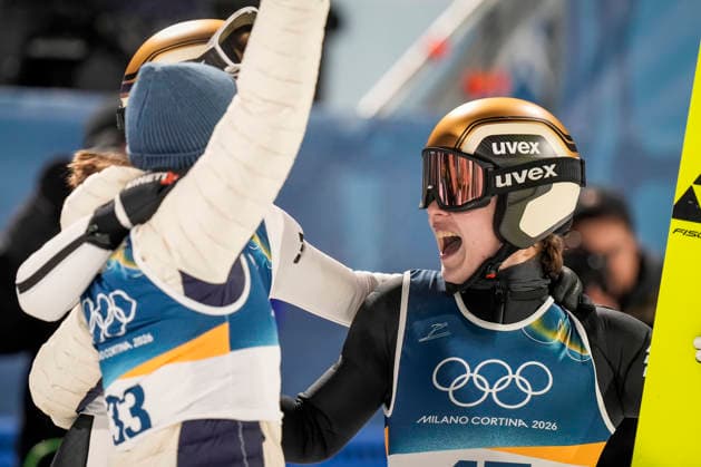 Winter Olympics in Milan Cortina 2026 Val di Fiemme 20260207. Norway s Anna Odine Strom wins the women s individual normal hill in the Predazzo Ski jumping, Skispringen, Ski, nordisch Stadium during the Winter Olympics in Milano Cortina 2026. Photo: Terje Pedersen NTB Val di Fiemme Norway EDITORIAL USE ONLY. RESTRICTED USE FOR BETTING COMPANIES Ref:_SPOiioOvpX1iRY.jpg *** Winter Olympics in Milan Cortina 2026 Val di Fiemme 20260207 Norway s Anna Odine Strom wins the women s individual normal hill in the Predazzo Ski Jumping Stadium during the Winter Olympics in Milan Cortina 2026 Photo Terje Pedersen NTB Val di Fiemme Norway EDITORIAL USE ONLY RESTRICTED USE FOR BETTING COMPANIES  Copyright: xTerjexPedersenx xNTBx