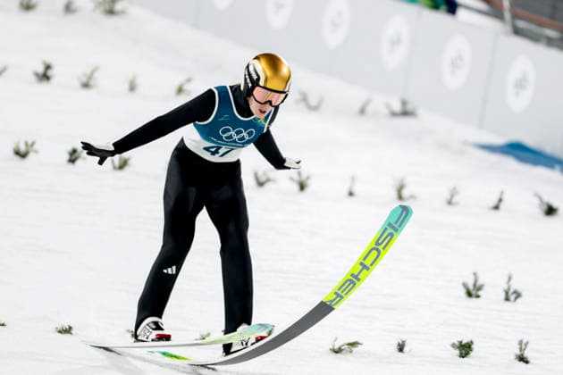 OLYMPICS - Winter Olympic Games, Olympische Spiele, Olympia, OS Milano Cortina 2026 VAL DI FIEMME,ITALY,07.FEB.26 - OLYMPICS, Ski jumping, Skispringen, Ski, nordisch - Winter Olympic Games Milano Cortina 2026, individual, normal hill, women. Image shows Anna Odine Stroem (NOR).  GEPAxpictures xMatthiasxTrinkl