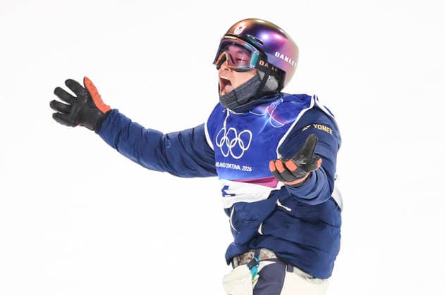 OLYMPICS - Winter Olympic Games, Olympische Spiele, Olympia, OS Milano Cortina 2026 BORMIO,ITALY,07.FEB.26 - OLYMPICS, SNOWBOARD - Winter Olympic Games Milano Cortina 2026, Big Air, final, men. Image shows Kira Kimura (JPN).  GEPAxpictures xWolfgangxGrebien