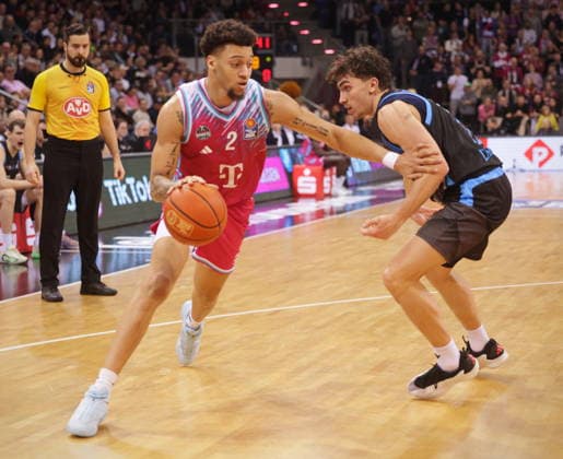 Alijah Comithier Telekom Baskets Bonn vs. Science City Jena 19. Speiltag - Saison 2025 26