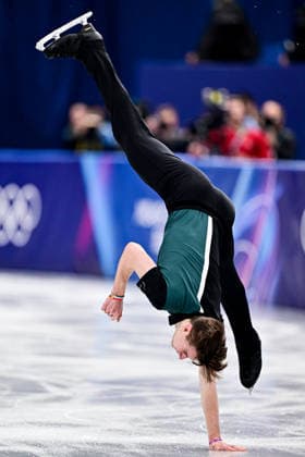 Vladimir SAMOILOV (POL), during Team Event - Men Single Skating Short Program, at the Olympic Winter games, Winterspiele,Spiele, Summer games Milano Cortina 2026, at Milano Ice Skating Arena, on February 7, 2026 in Milan, Italy. Noxthirdxpartyxsales  aflo_318841392