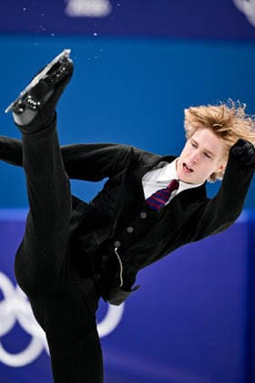 Stephen GOGOLEV (CAN), during Team Event - Men Single Skating Short Program, at the Olympic Winter games, Winterspiele,Spiele, Summer games Milano Cortina 2026, at Milano Ice Skating Arena, on February 7, 2026 in Milan, Italy. Noxthirdxpartyxsales  aflo_318841140