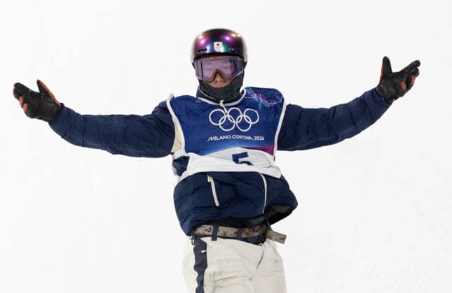 OLYMPICS - Winter Olympic Games, Olympische Spiele, Olympia, OS Milano Cortina 2026 BORMIO,ITALY,07.FEB.26 - OLYMPICS, SNOWBOARD - Winter Olympic Games Milano Cortina 2026, Big Air, final, men. Image shows Kira Kimura (JPN).  GEPAxpictures xWolfgangxGrebien