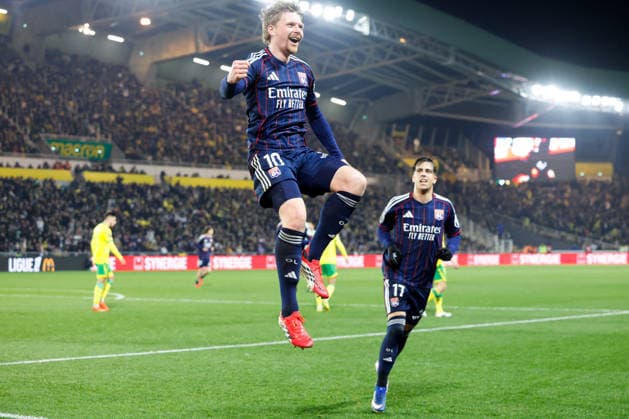 FC Nantes v Olympique Lyonnais - Ligue 1 McDonald s 2025 2026 10 Pavel SULC (ol) during the Ligue 1 McDonald s match between Nantes and Lyon at Stade de la Beaujoire on February 7, 2026 in Nantes, France. Nantes France  Copyright: xFEPx 776348277