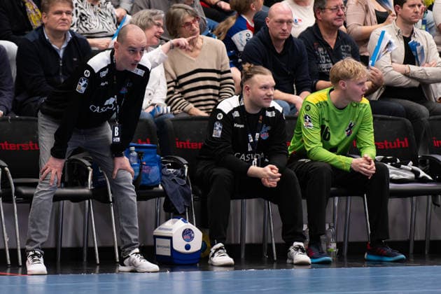 Emir Kurtagic, (1. VFL Potsdam, Trainer, Coach), HBW Balingen Weilstetten vs. 1. VFL Potsdam, Handball, 2. Bundesliga, 18. Spieltag, Saison 2025 2026, 07.02.2026 Eibner-Pressefoto Andreas Ulmer HBW Balingen Weilstetten vs. 1. VFL Potsdam, Handball, 2. Bundesliga, 18. Spieltag, Saison 2025 2026, 07.02.2026 Balingen Copyright: xEibner-Pressefoto AndreasxUlmerx EP_AUR