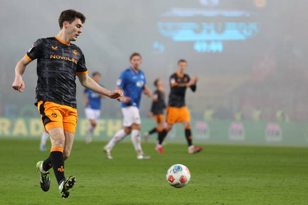 07.02.2026, xrekx, Fussball 2.Bundesliga, SV Darmstadt 98 - 1.FC Kaiserslautern v.l. Jacob Rasmussen (1.FC Kaiserslautern) (DFL DFB REGULATIONS PROHIBIT ANY USE OF PHOTOGRAPHS as IMAGE SEQUENCES and or QUASI-VIDEO) Darmstadt