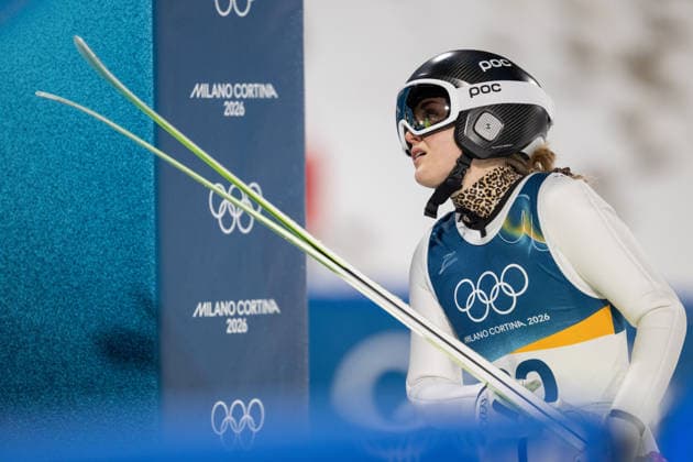 OLYMPICS - Winter Olympic Games, Olympische Spiele, Olympia, OS Milano Cortina 2026 VAL DI FIEMME,ITALY,07.FEB.26 - OLYMPICS, Ski jumping, Skispringen, Ski, nordisch - Winter Olympic Games Milano Cortina 2026, individual, normal hill, women. Image shows Frida Westman (SWE).  GEPAxpictures xOliverxLerch