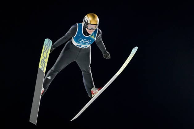 OLYMPICS - Winter Olympic Games, Olympische Spiele, Olympia, OS Milano Cortina 2026 VAL DI FIEMME,ITALY,07.FEB.26 - OLYMPICS, Ski jumping, Skispringen, Ski, nordisch - Winter Olympic Games Milano Cortina 2026, individual, normal hill, women. Image shows Agnes Reisch (GER).  GEPAxpictures xMatthiasxTrinkl