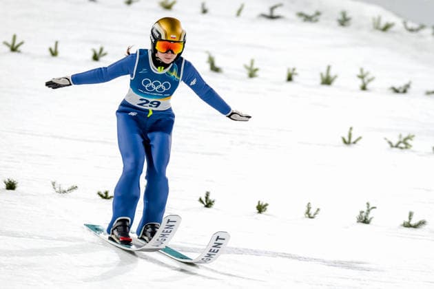 OLYMPICS - Winter Olympic Games, Olympische Spiele, Olympia, OS Milano Cortina 2026 VAL DI FIEMME,ITALY,07.FEB.26 - OLYMPICS, Ski jumping, Skispringen, Ski, nordisch - Winter Olympic Games Milano Cortina 2026, individual, normal hill, women. Image shows Anna Twardosz (POL).  GEPAxpictures xMatthiasxTrinkl