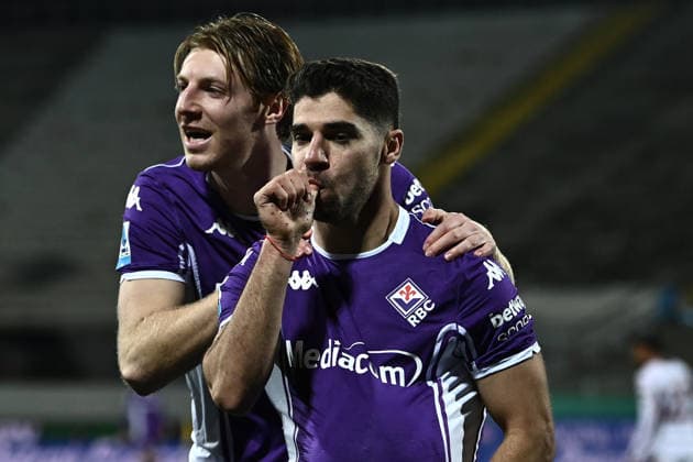 Mp Firenze 07 02 2026 - campionato di calcio serie A Fiorentina-Torino foto Matteo Papini Image nella foto: esultanza gol Manor Solomon 