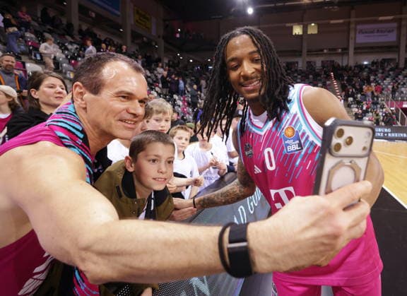 Jalen Finch Telekom Baskets Bonn nach Sieg vs. Science City Jena 19. Speiltag - Saison 2025 26
