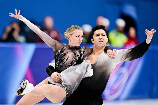 Marjorie LAJOIE & Zachary LAGHA (CAN), during Team Event - Ice Dance Free Dance, at the Olympic Winter games, Winterspiele,Spiele, Summer games Milano Cortina 2026, at Milano Ice Skating Arena, on February 7, 2026 in Milan, Italy. Noxthirdxpartyxsales  aflo_318871870