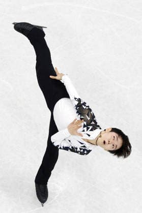 Milan Cortina Olympics: Figure skating, Eiskunstlauf Yuma Kagiyama of Japan performs in the men s short program during the figure skating team event at the Milan Cortina Olympics at Milano Ice Skating Arena in Milan on Feb. 7, 2026.  A14AA0005255206P
