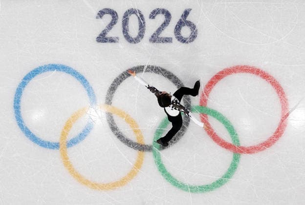 260207 -- MILAN, Feb. 7, 2026 -- Kagiyama Yuma of Japan competes during the short program of men single skating for Figure skating, Eiskunstlauf team event at the Milan-Cortina 2026 Olympic Winter games, Winterspiele,Spiele, Summer games in Milan, Italy, Feb. 7, 2026. MICO2026ITALY-MILAN-OLYMPIC WINTER GAMES-FIGURE SKATING TEAM EVENT-MEN SINGLE SKATING-SHORT PROGRAM LixMing  (MICO2026)ITALY-MILAN-OLYMPIC WINTER GAMES-FIGURE SKATING TEAM EVENT-MEN SINGLE SKATING-SHORT PROGRAM IMAGO LixMing  imago images 0847041779