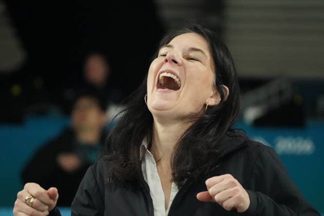 Milano Cortina, 2026 , Winter Olympic Games, Olympische Spiele, Olympia, OS Olympische Winter-Olympische spiele 2026 , Eishockey Frauen, Women s Preliminary Round Deutschland. Japan, Germany-Japan, Milano, Ice hockey, Eishockey Arena Annalena Baerbock, Deutschland, Politikerin, Photocopyright Gladys Chai von der Laage *** Milano Cortina, 2026 , Winter Olympic Games, Winter Olympic Games 2026 , Ice Hockey Women, Women s Preliminary Round Germany Japan, Germany Japan, Milano, Ice Hockey Arena Annalena Baerbock, Germany, Politician, Photocopyright Gladys Chai von der Laage