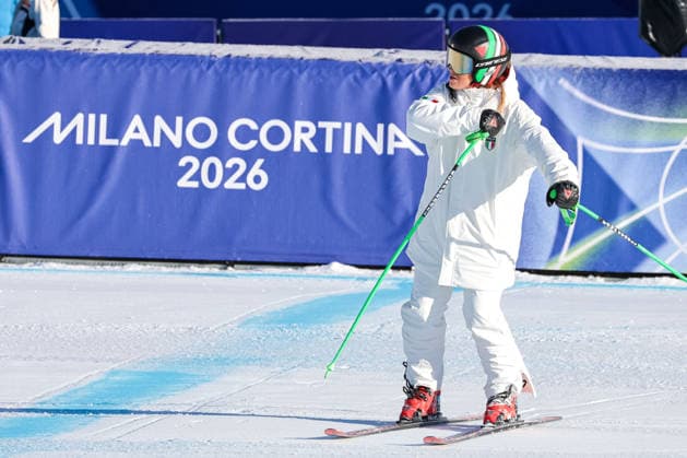 Sofia Goggia (ITA) during the ricognition prior the Olympic Winter games, Winterspiele,Spiele, Summer games Milano-Cortina 2026, Alpine Skiing Women s Downhill on February 08, 2026 at Tofane Alpine Skiing Centre in Cortina d Ampezzo, Italy  Copyright: xLucianoxMariaxBisi IPAxSportx xipa-agency.netx xx IPA_71117732 IPA_Agency_IPA71117732